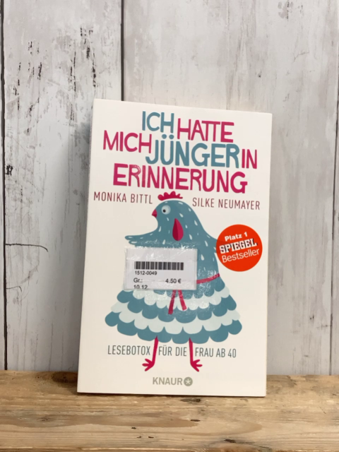  Taschenbuch Ich hatte mich jünger in Erinnerung