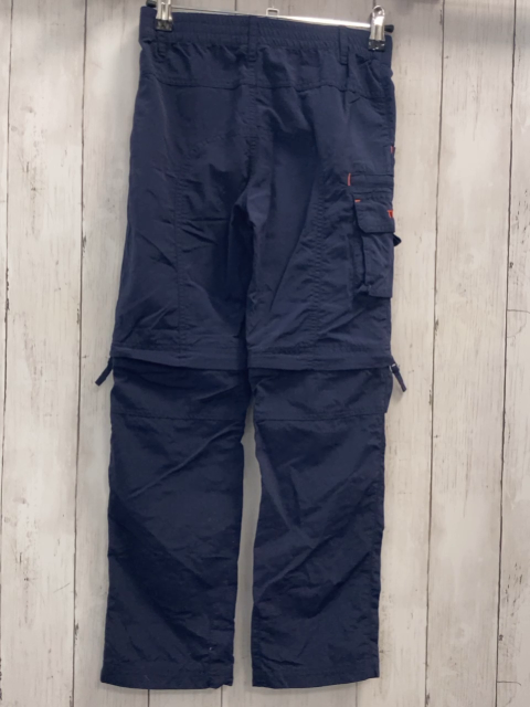 Trollkids  Funktionshose  Gr. 140  blau orange Applikationen Beine abtrennbar