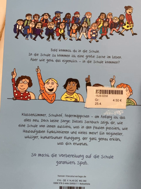   Buch Alle gehen in die Schule 