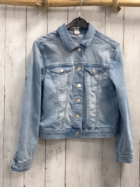 H&M  Jeansjacke  Gr. 140  hellblau 