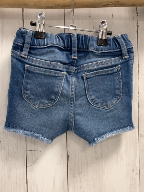 GAP  Shorts  Gr. 98  blau Jeans Fransensaum 