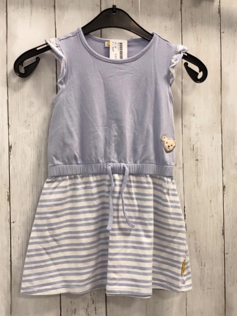 Steiff  Kleid  Gr. 98  flieder Oberteil + weiß flieder gestreifter Rock 