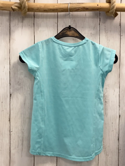  Sportshirt Gr. 104  türkis Herz