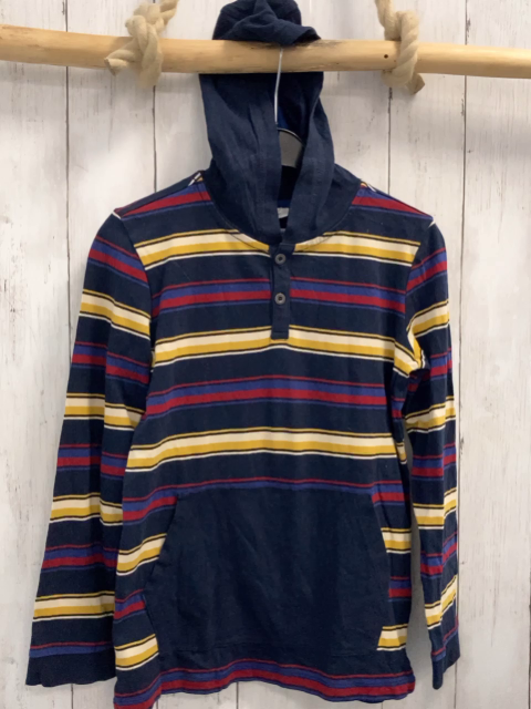 S´Oliver Langarmshirt Gr. 140  blau rot ocker beige gestreift Kapuze