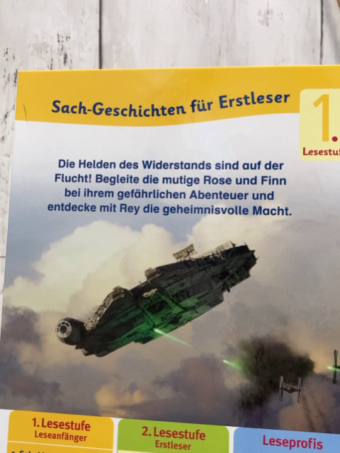 Superleser Leselernbuch Star Wars Die letzten Jedi