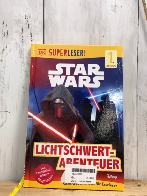 Superleser Leselernbuch Star Wars Lichtschwertabenteuer