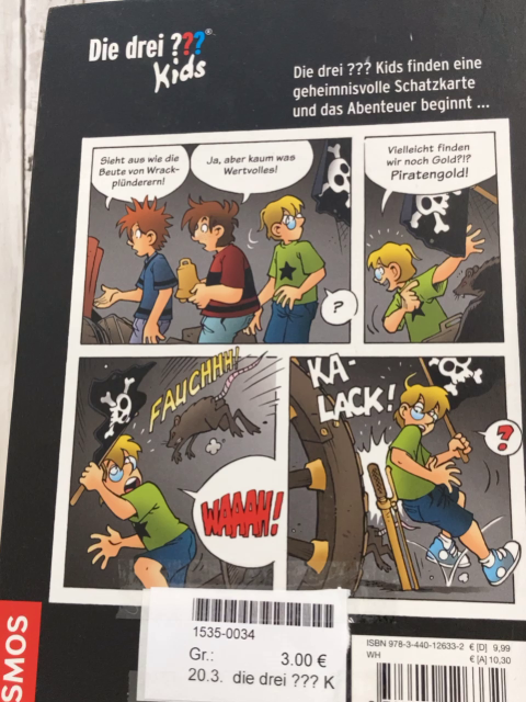 die drei ??? Kids Buch Strandpiraten