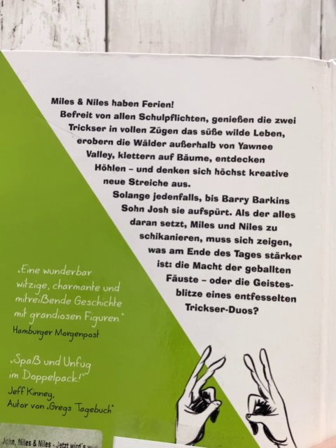  Buch Miles & Niles Jetzt wird´s wild