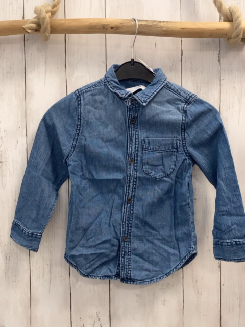 zara Hemd Gr. 110  blau Jeans