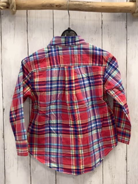 Ralph Lauren Hemd Gr. 92  rot blau gelb kariert
