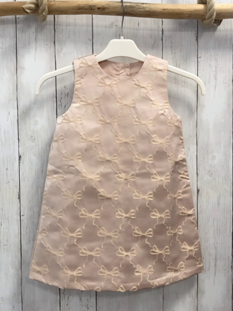 H&M Kleid Gr. 104  rosa Schleifen