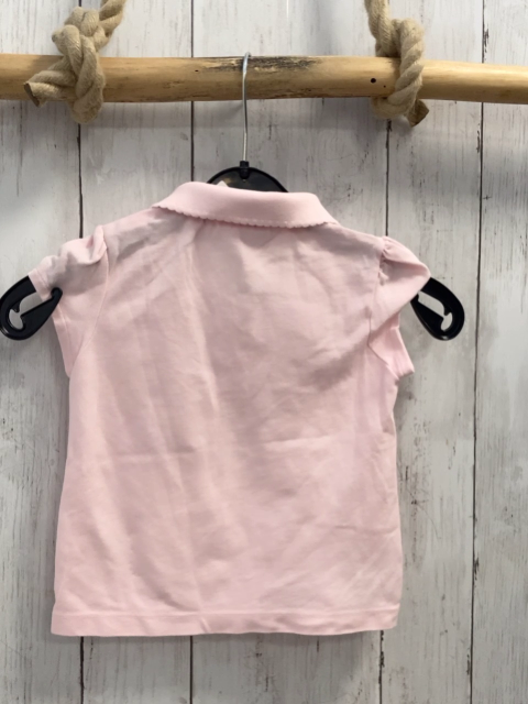 Lacoste  T-Shirt  Gr. 86  rosa Polokragen 