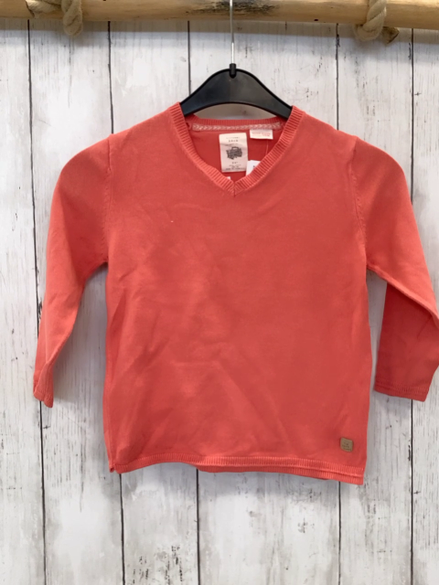 Zara  Pullover  Gr. 104  hellrot Strick