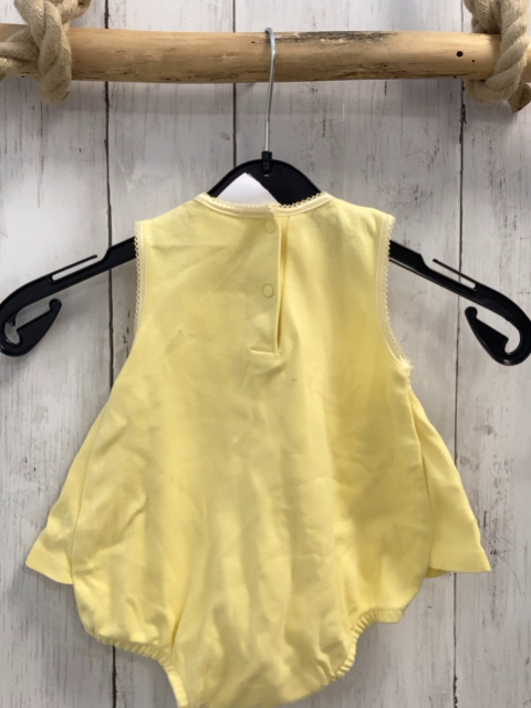 Carter´s  Kleid  Gr. 62  gelb gestickte Blumen Bodyunterteil 