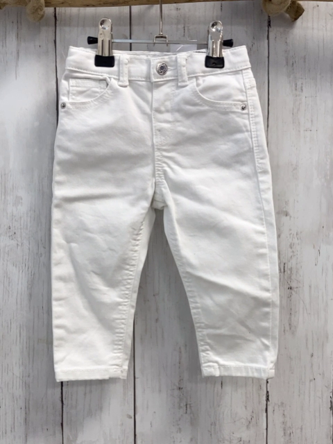 Zara  Hose  Gr. 74  weiß  Bund verstellbar 