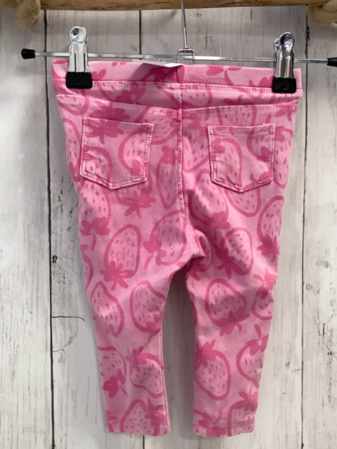 Zara  Leggings  Gr. 74  rosa pink Erdbeeren 