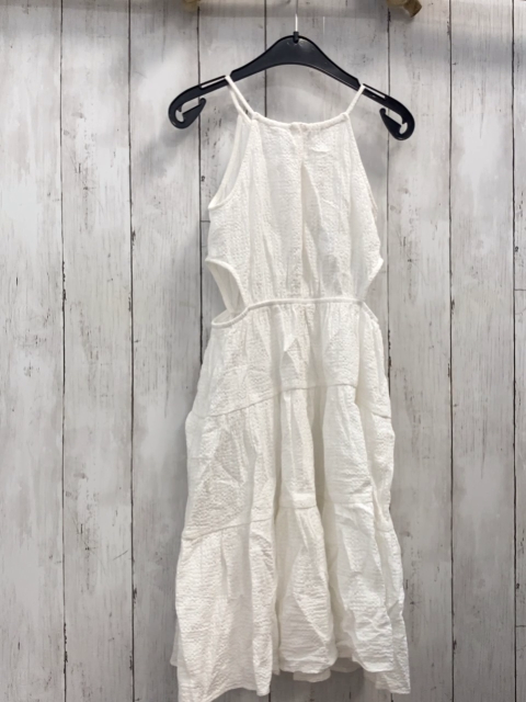 Zara  Kleid  Gr. 128  weiß Struktur 
