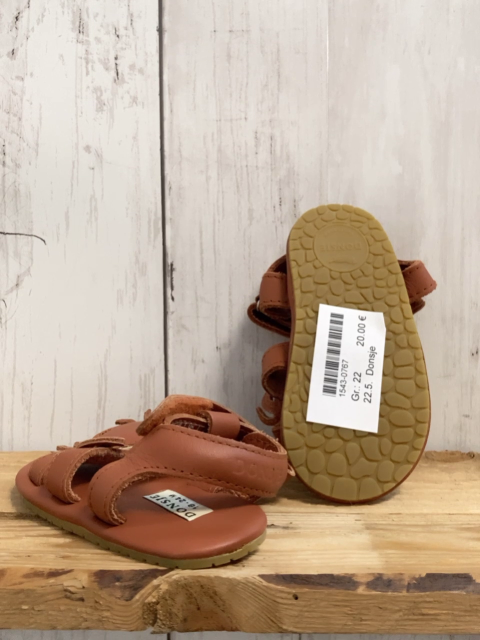 Donsje Sandalen Gr. 22  (18-24M) braun Krabbe