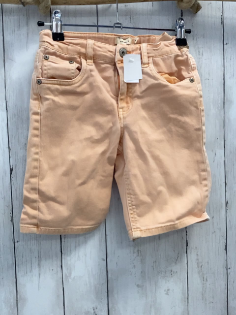 name it Shorts Gr. 128  hellorange Jeans Bund verstellbar
