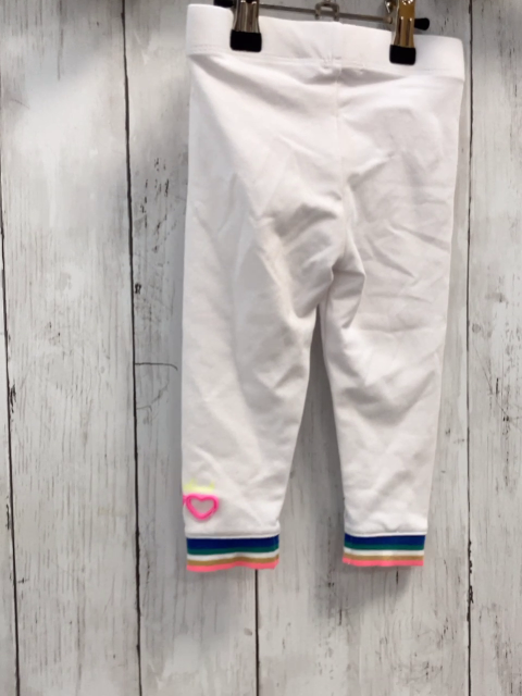 Billieblush Leggings Gr. 74  weiß bunt gestreifter Bund