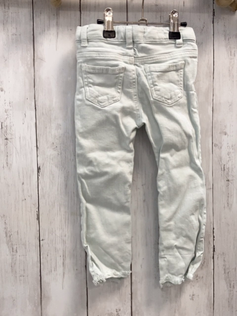 zara Hose Gr. 98  hellblau jeans Bund verstellbar