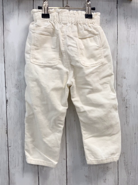 zara Hose Gr. 92  weiß Feinkord 