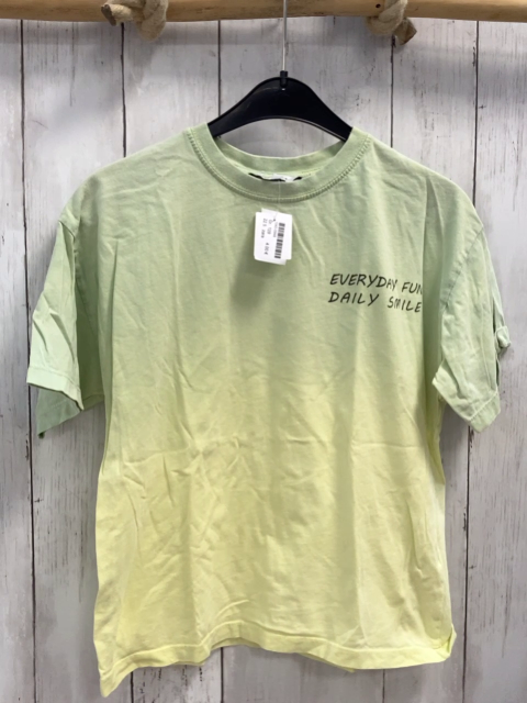 zara T-Shirt Gr. 128  grün gelb Farbverlauf