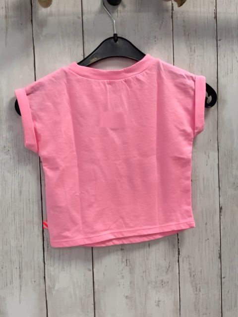 Billieblush T-Shirt Gr. 92  pink bunte Schrift Pailetten