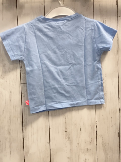 Billieblush T-Shirt Gr. 86  blau Einhorn Perlen Glitzer