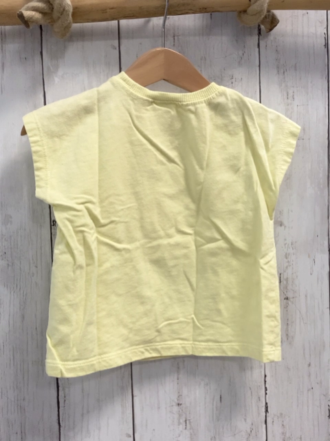 zara T-Shirt Gr. 86  gelb Blume