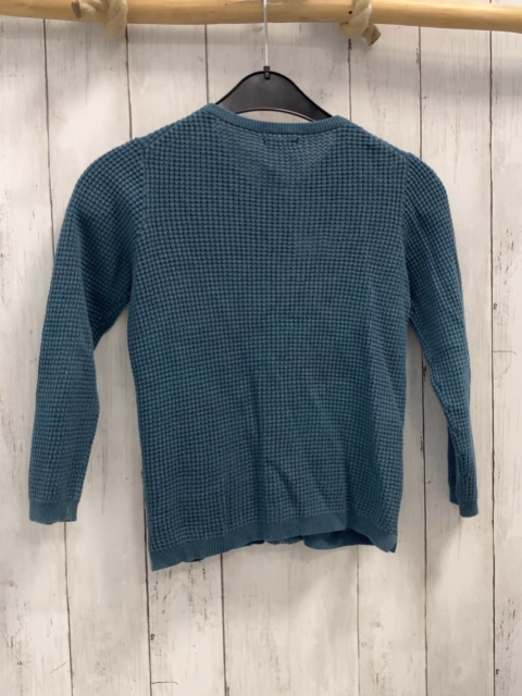 Eden et victor Strickjacke Gr. 122  petrol Struktur
