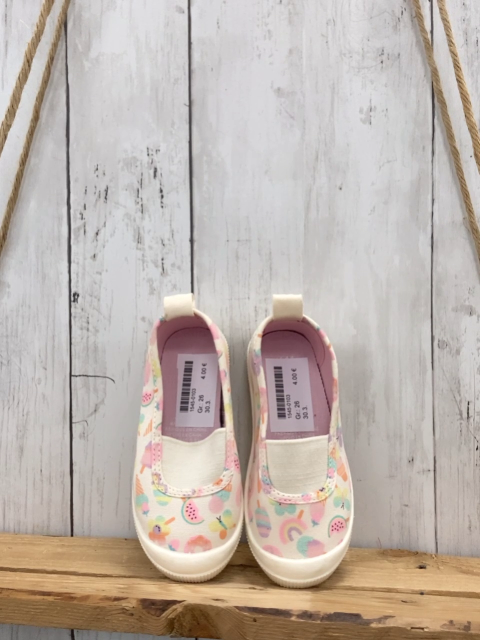  Leinenschuhe  Gr. 26  weiß Eis Frühe 