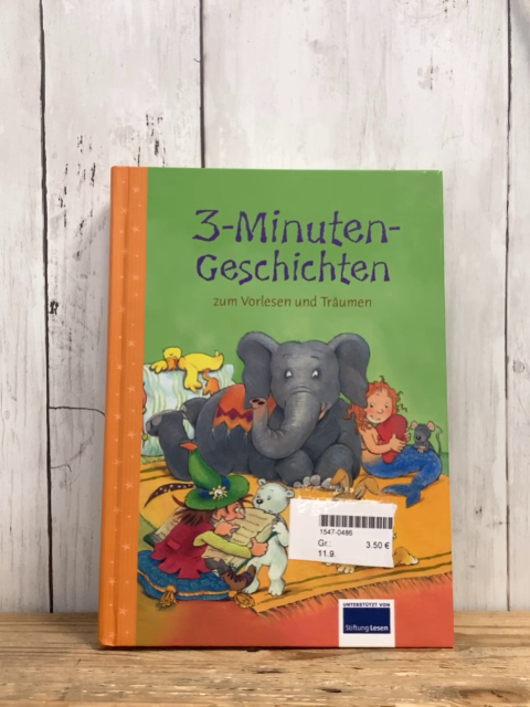   Buch 3-Minuten-Geschichten zum Vorlesen und Träumen 