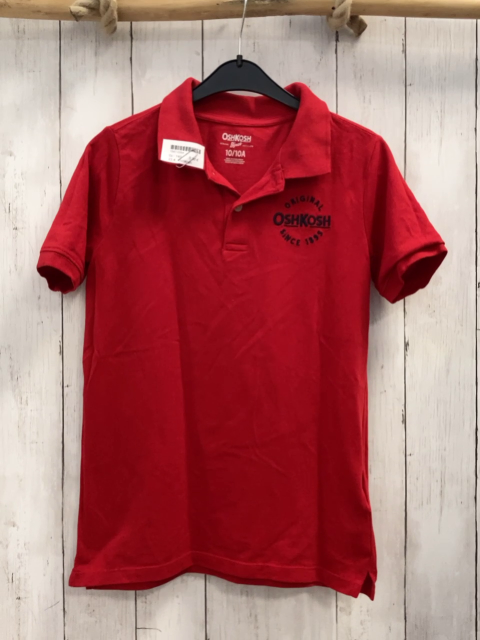 Oshkosh  T-Shirt  Gr. 140  rot Polokragen 