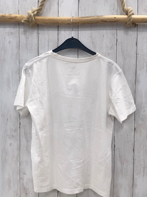 El Corte Inglés  T-Shirt  Gr. 164/170  weiß Wal Delfin Schildkröte Schrift 