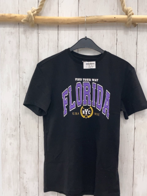 Kiaibi  T-Shirt  Gr. 158/164  schwarz bunte Schrift 