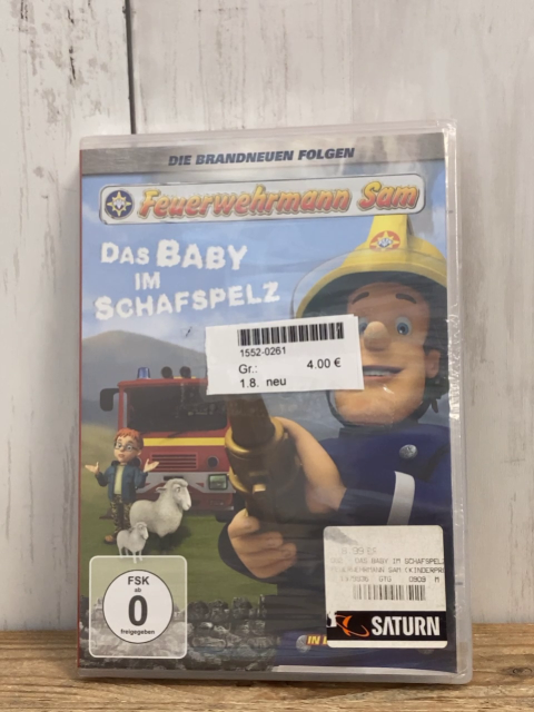 neu DVD  Feuerwehrmann Sam 