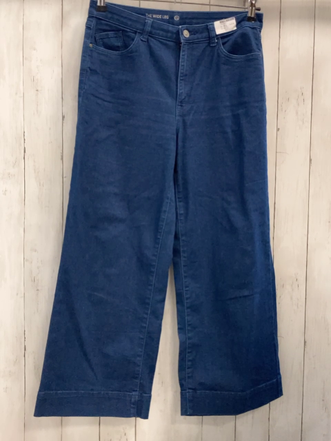  Hose Gr. 40  blau Jeans weites Bein