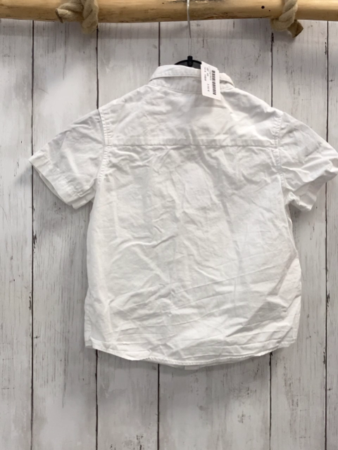 H&M  Sommerhemd  Gr. 98  weiß 