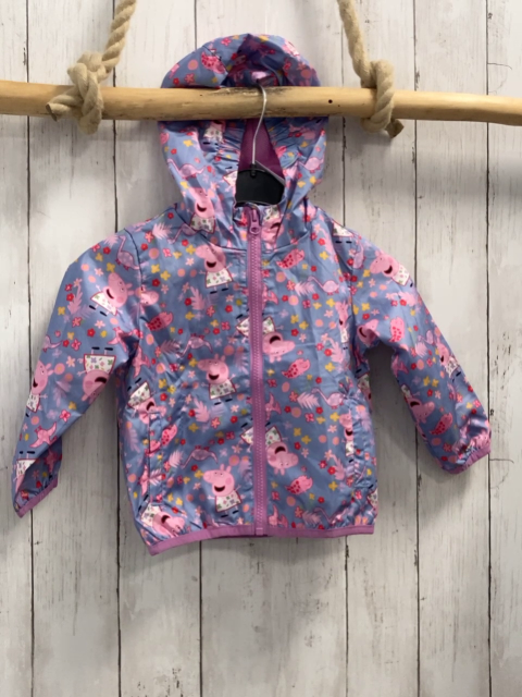   Jacke  Gr. 92  hellblau Peppe Pig lavendel Bund 