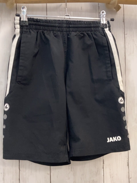 Jako  Sportshorts  Gr. 140  schwarz weiße Seitenstreifen 
