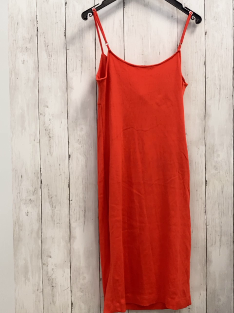 Calvin Klein Jeans  Kleid  Gr. 152  rot Rippen 