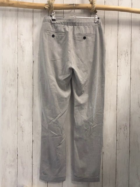 Bohoo Hose Gr. XS  grau schwarze Kordel