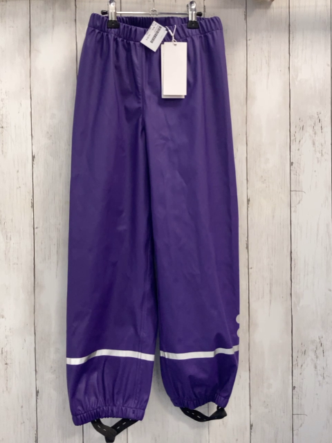 neu Lego  Regenhose  Gr. 122  lila gummiert silber Punkte + Streifen NP 22,95 € 