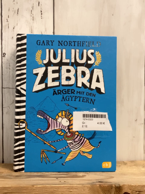   Buch Julius Zebra: Ärger mit den Ägyptern 