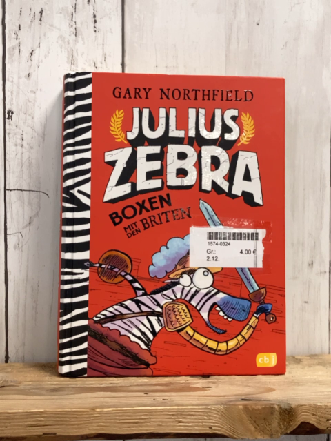   Buch Julius Zebra: Boxen mit den Briten 