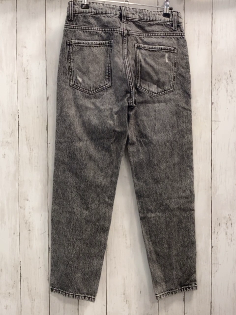  Hose Gr. 152  grau Jeans Bund verstellbar