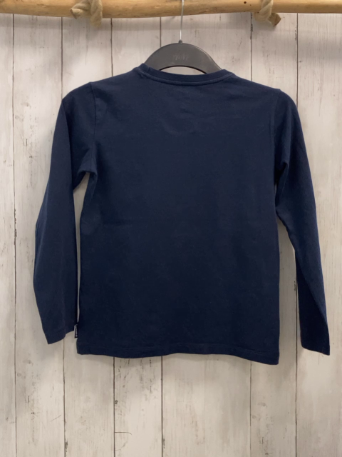 Jako-o  Langarmshirt Gr. 140  blau Pailettenbild 