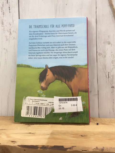  Buch Pony Internat Eim Glückpferd für Emma