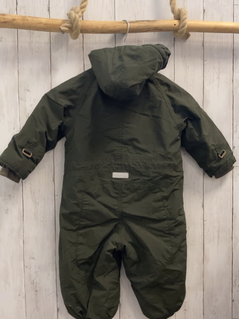 Mini A Ture  Winteroverall Gr. 86  kiwi braunes Fleecefutter 